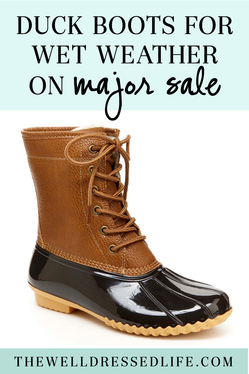Wet Weather Boots on Major Sale