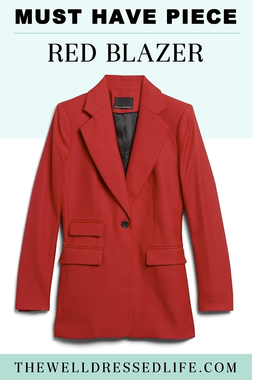 Must Have Piece: Red Blazer