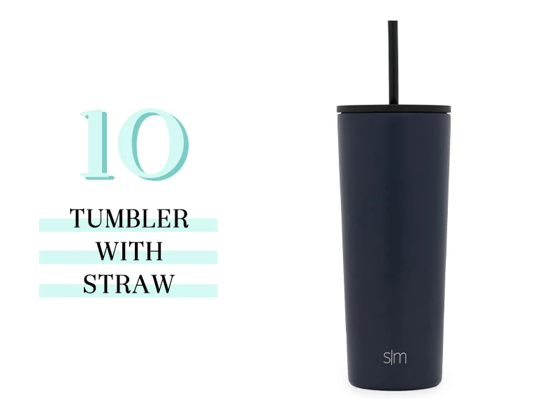 Tumbler with Straw