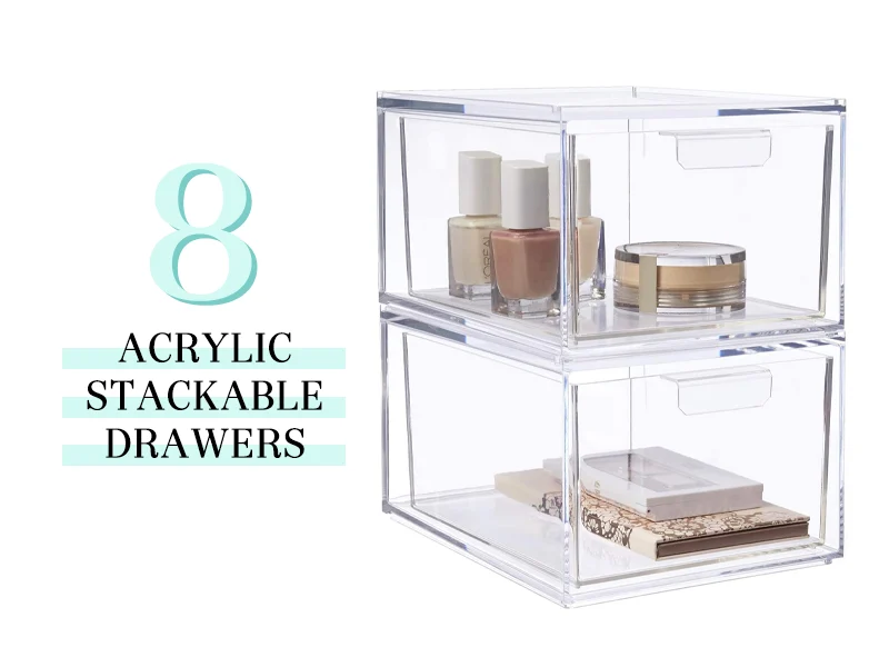Acrylic Stackable Drawers