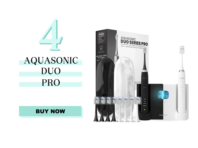 aquasonic duo pro toothbrushes