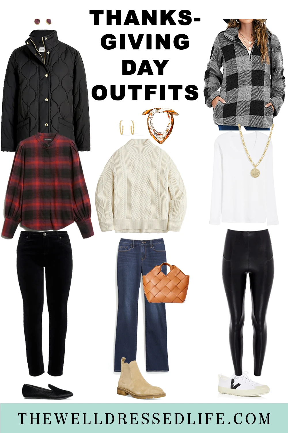 3 Easy Thanksgiving Outfits (With Clothes you Already Own!)