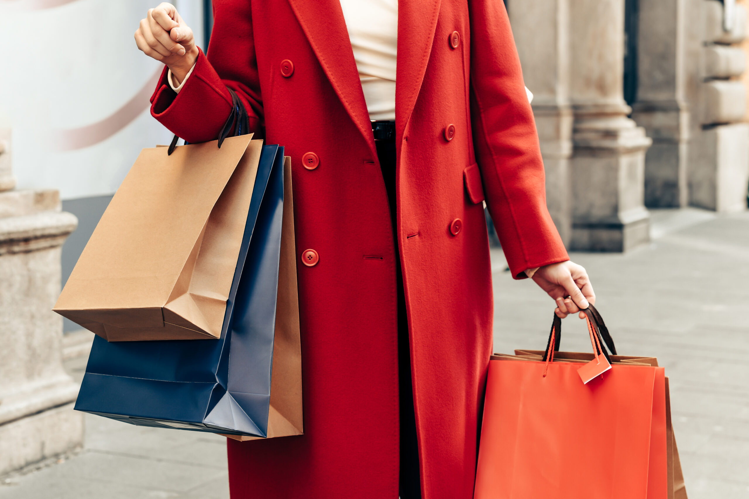 Woman With Black Chanel Leather Bag With Silver Chain And Beige Coat Stock  Photo - Download Image Now - iStock