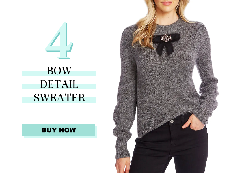 Bow Detail Sweater