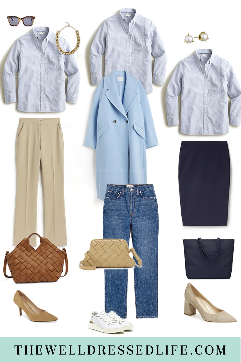 How to Wear a Classic Blue Button-Down