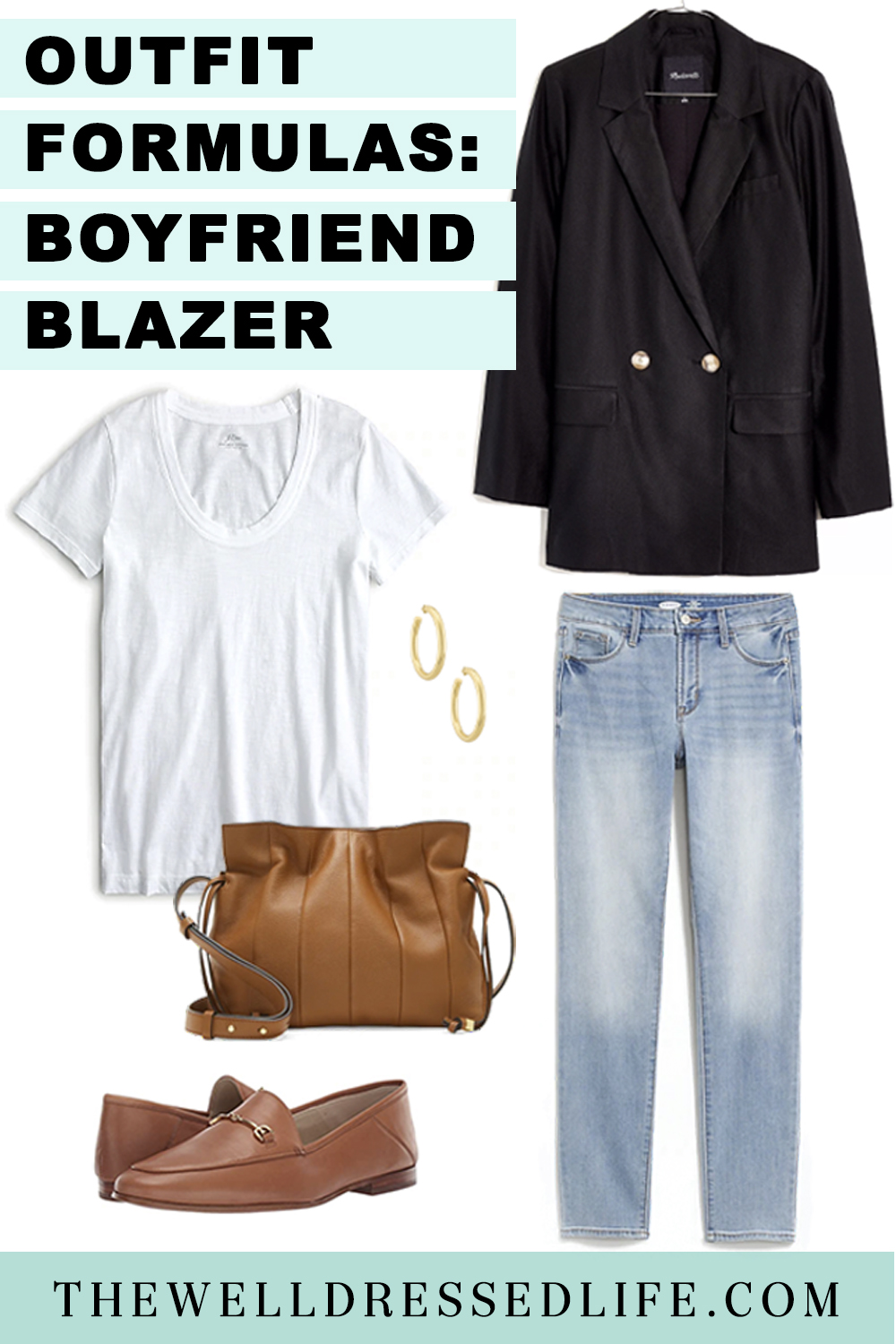 Outfit Formula: The Boyfriend Blazer