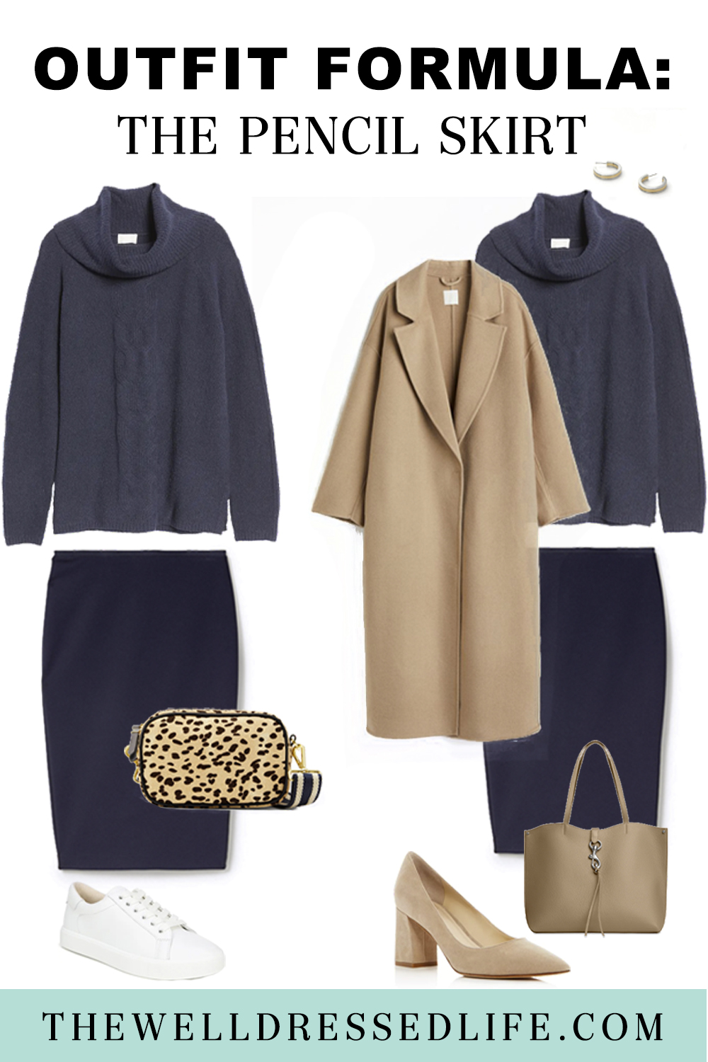 Outfit Formula: The Pencil Skirt