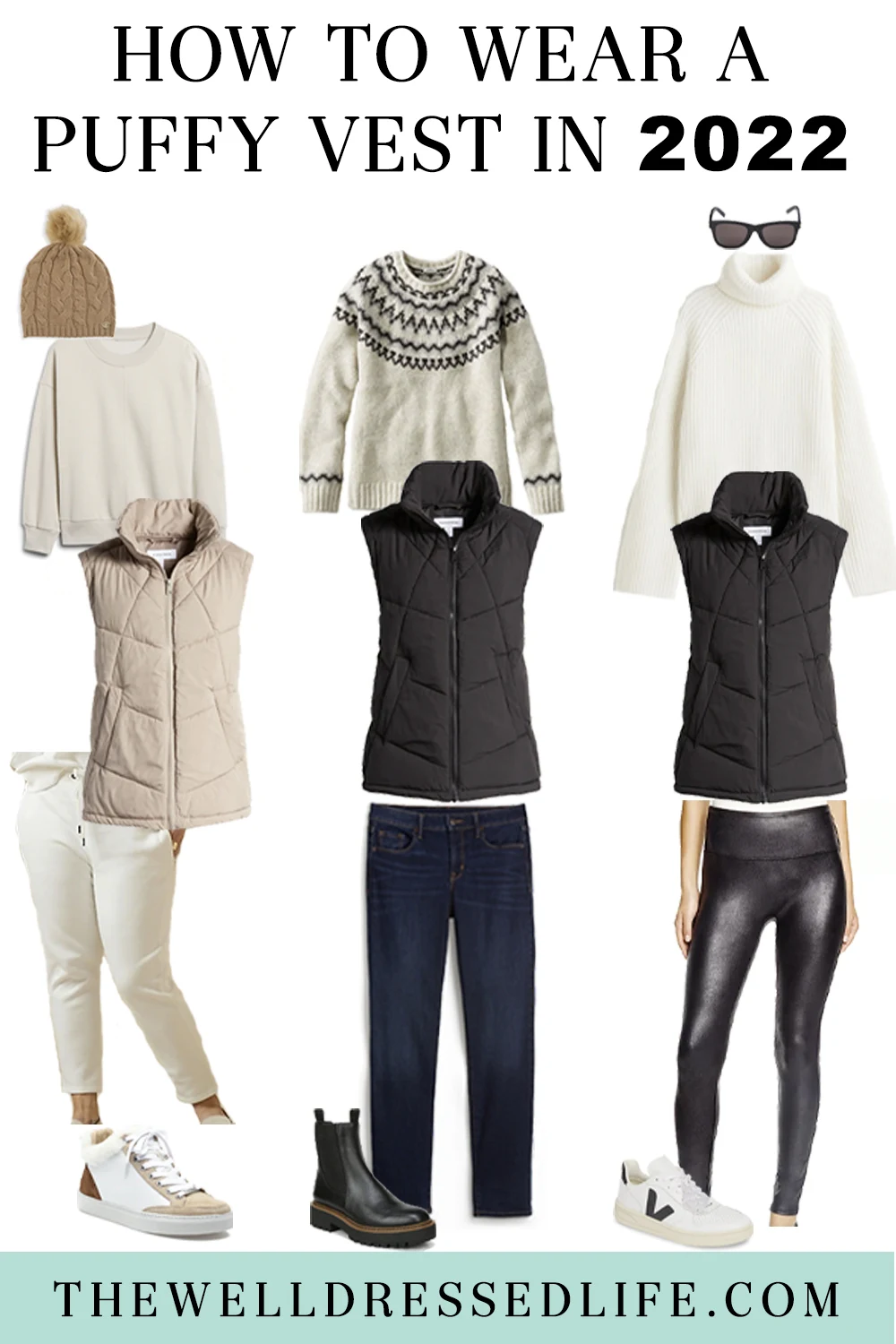 4 Key Items You Need To Style A Puffer Vest - The Cool Hour, Style  Inspiration