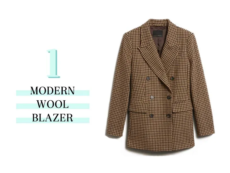 Modern Wool Blazer