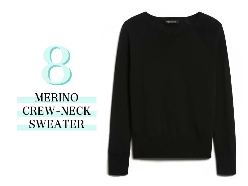 Merino Crew Neck Sweater