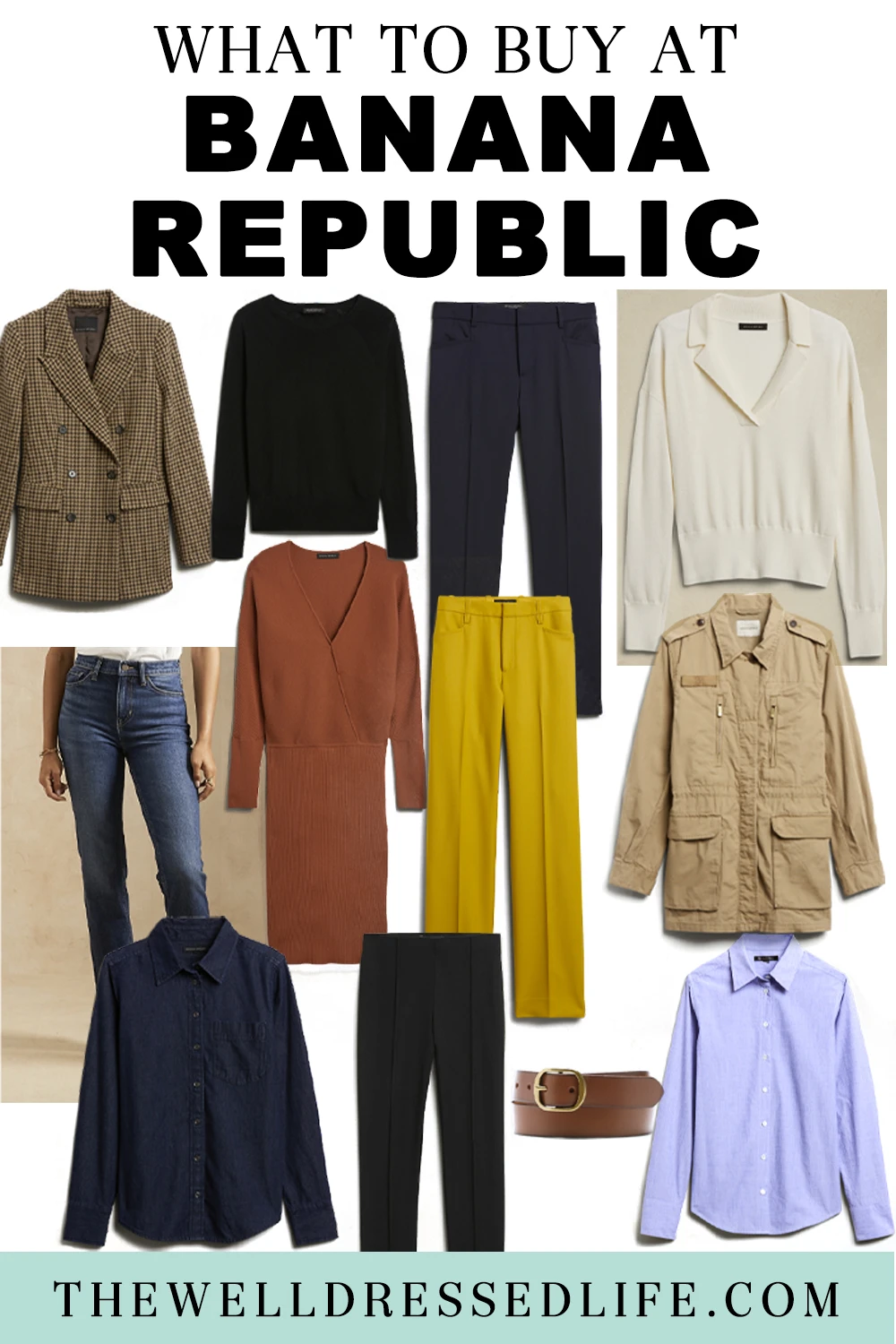 What to Buy at Banana Republic