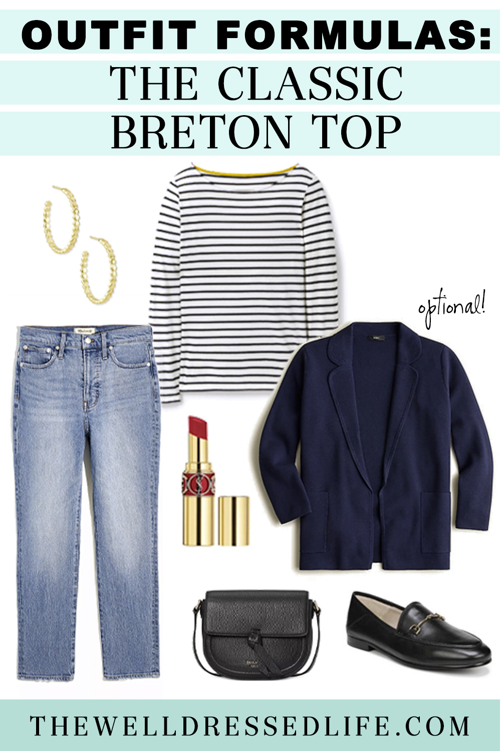 Outfit Formula #5: The Classic Breton Top
