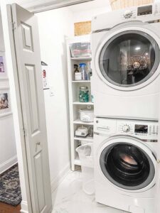 How I Organize my Small Laundry Room