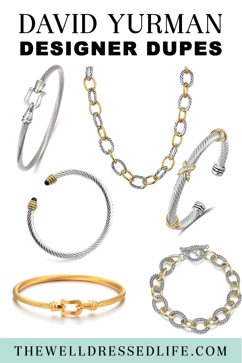 David yurman deals look alike bracelets