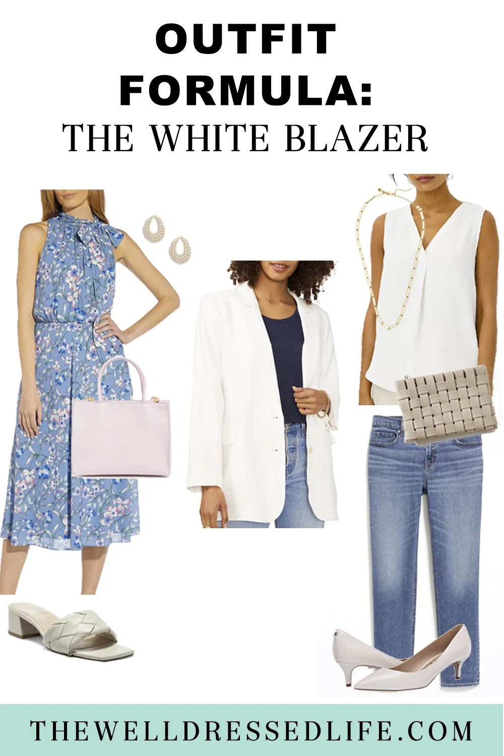 Outfit Formula: The White Blazer