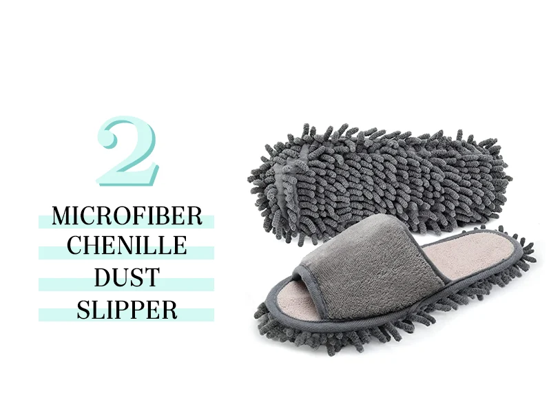 Microfiber Chenille Dust Slipper