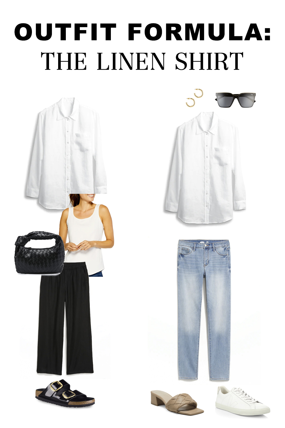 Outfit Formula: The Linen Shirt