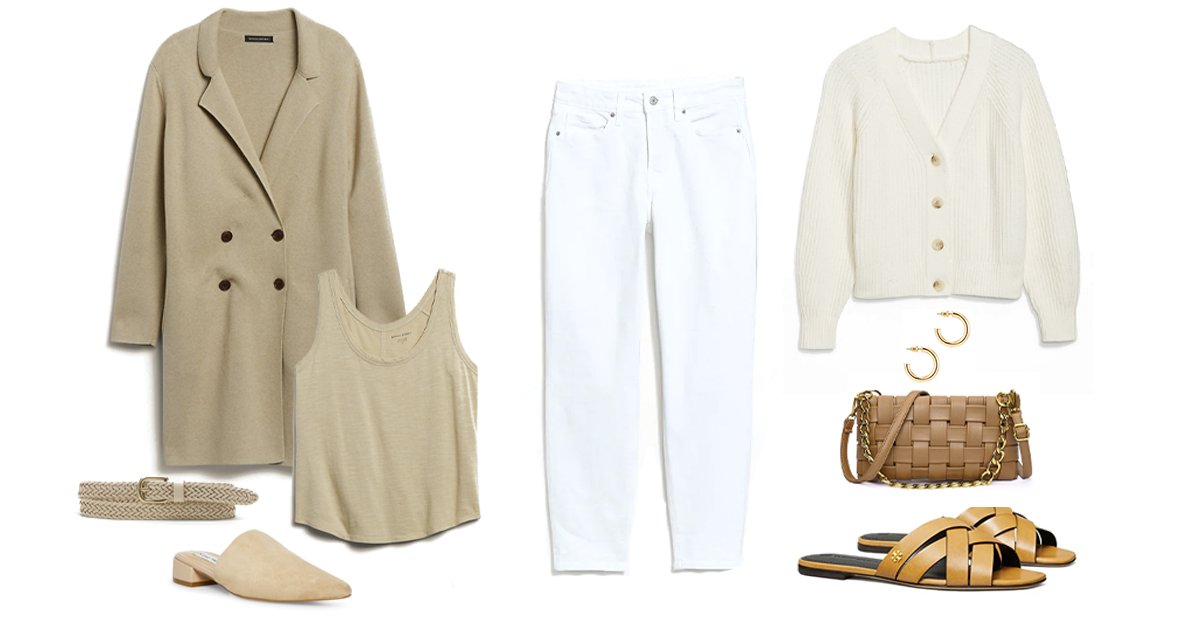 Outfit Formula: The White Jean