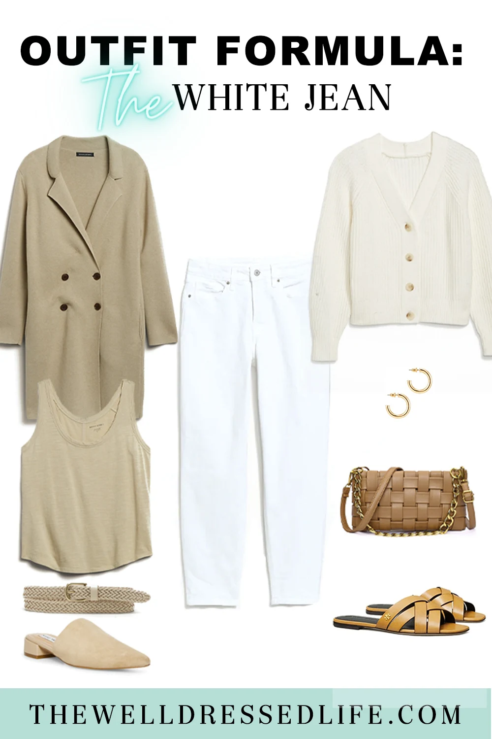 Outfit Formula: The White Jean