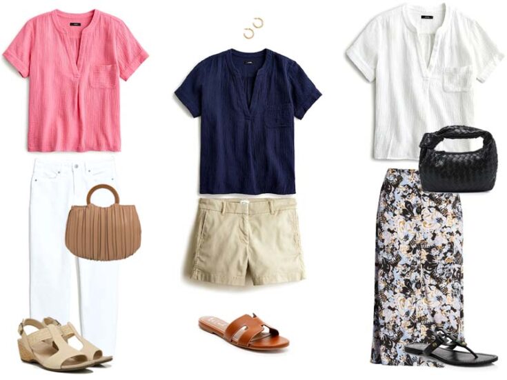 How to Wear the J.Crew Gauze Popover