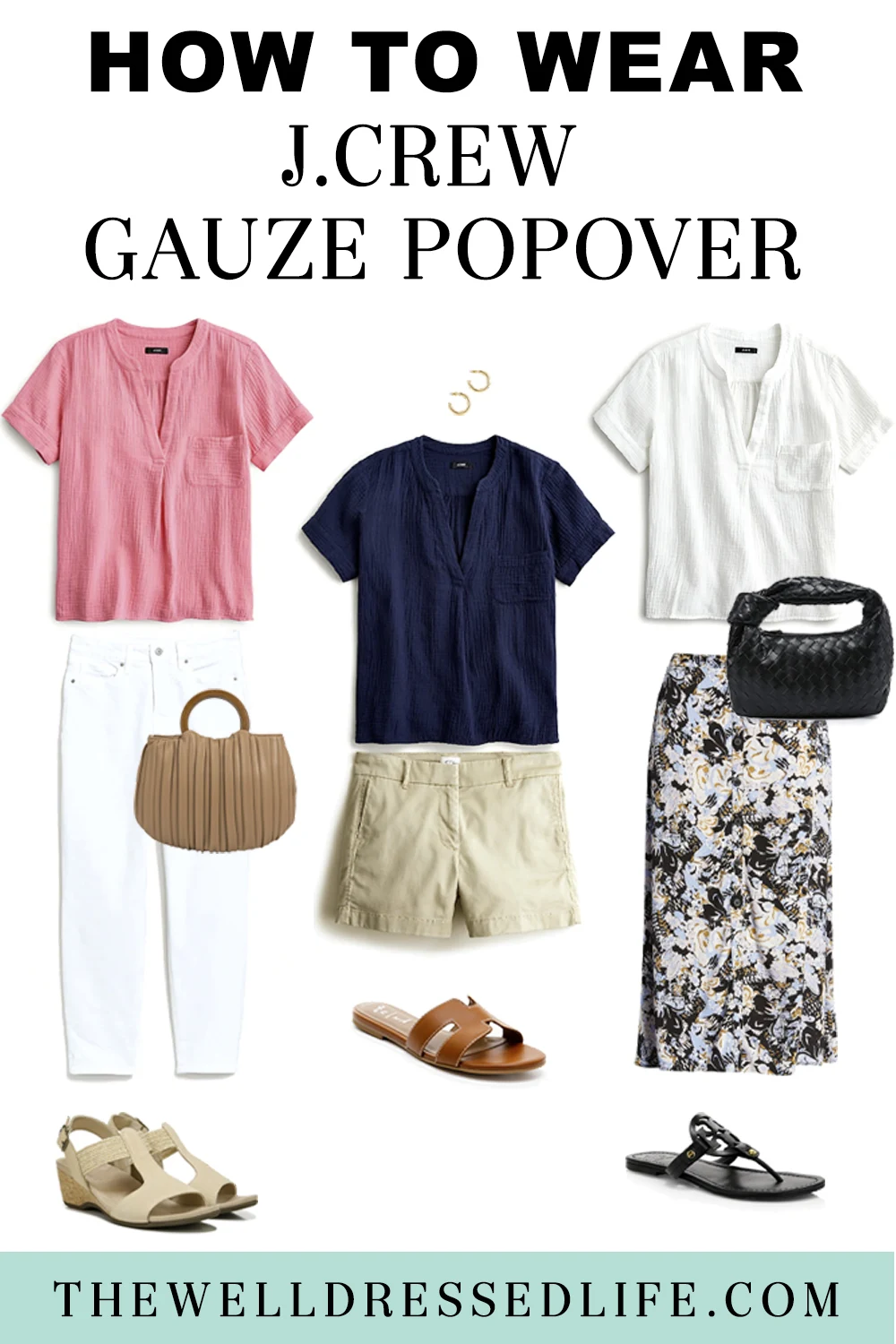 How to Wear the J.Crew Gauze Popover