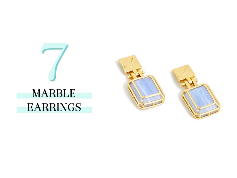 Jcrew marble earrings
