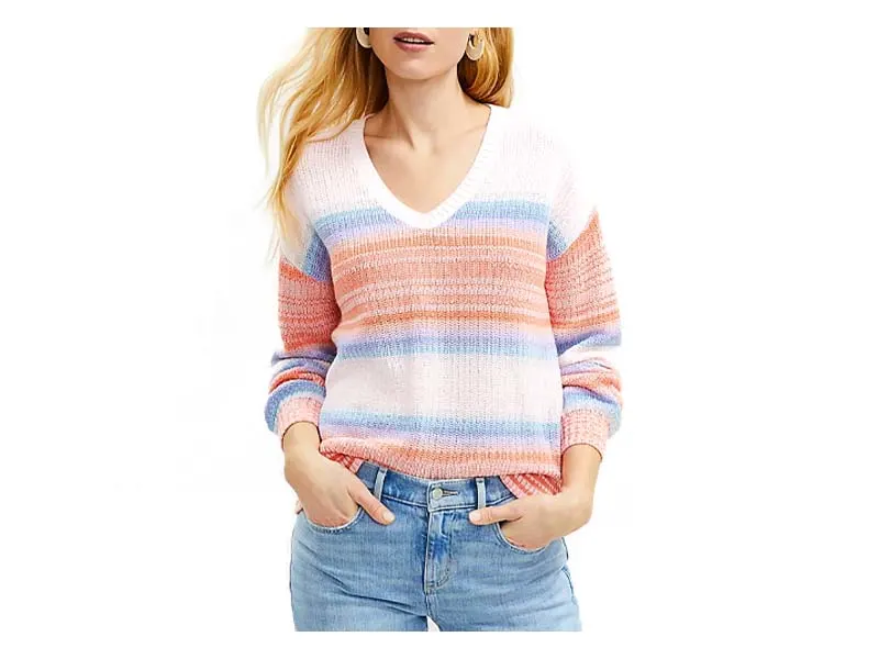 How to Wear Loft Ombre Sweater