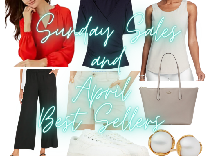Sunday Sales and April Best Sellers