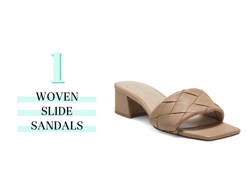 Woven Slide Sandals