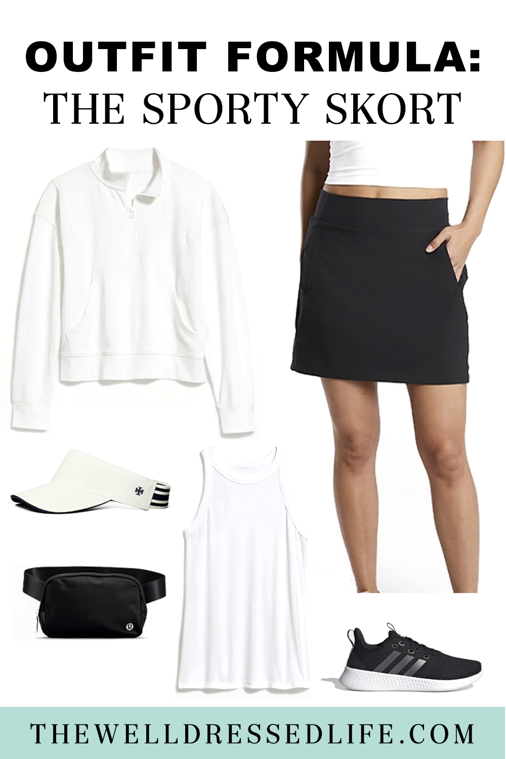 Outfit Formula: The Sporty Skort