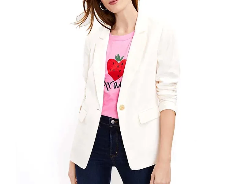 Loft white blazer hotsell