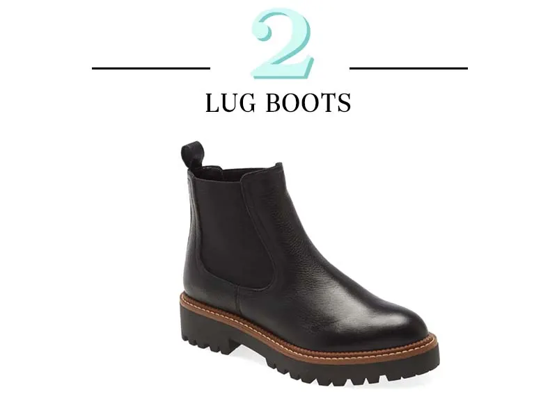 Lug Chelsea Booties