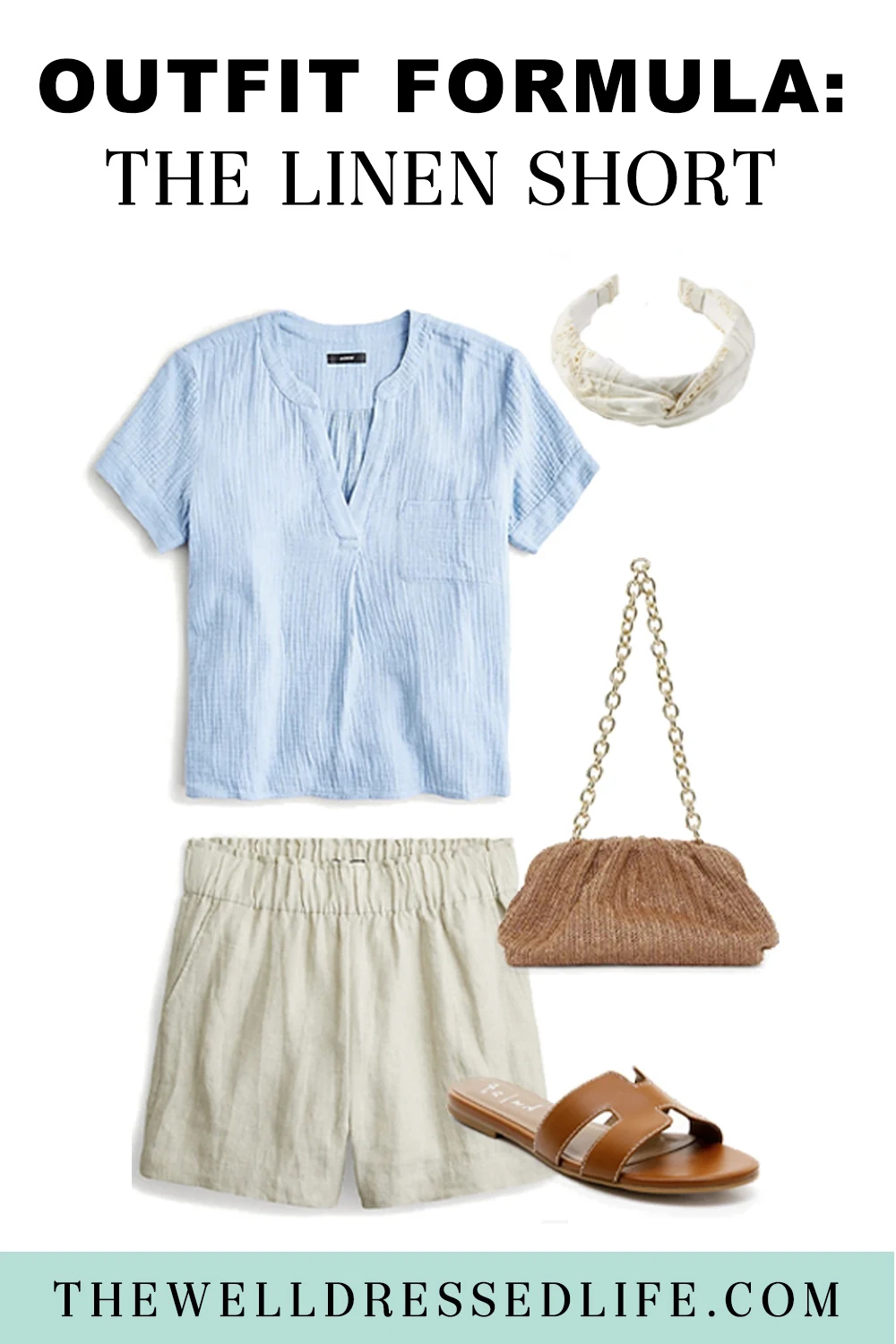 Outfit Formula : The Linen Short