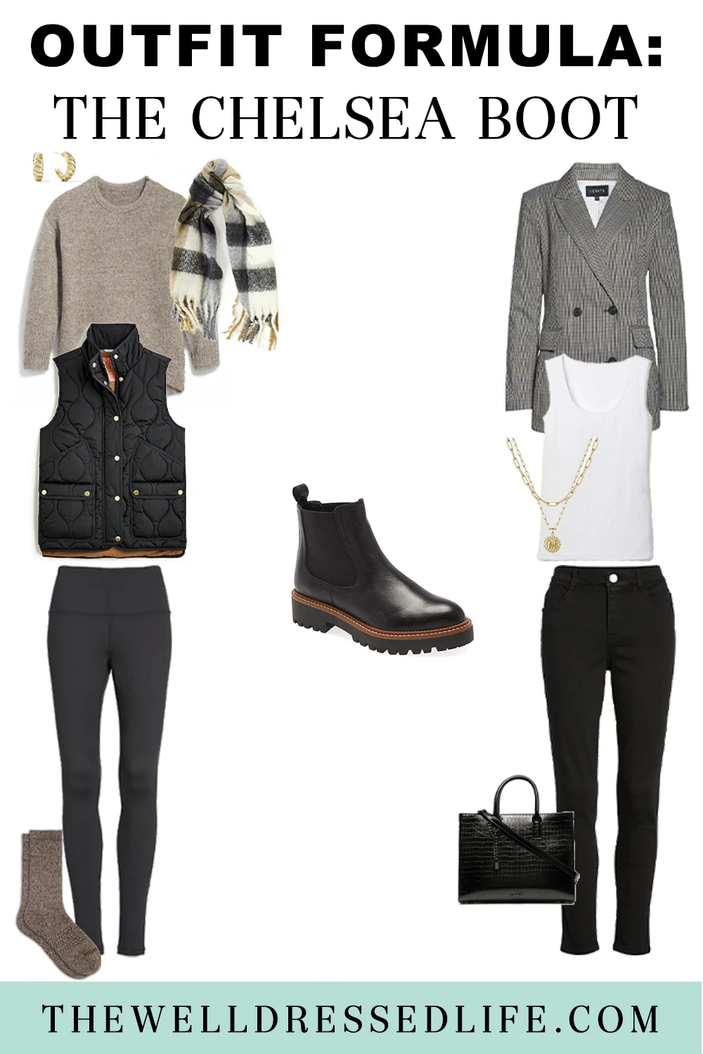 Outfit Formula: The Chelsea Boot