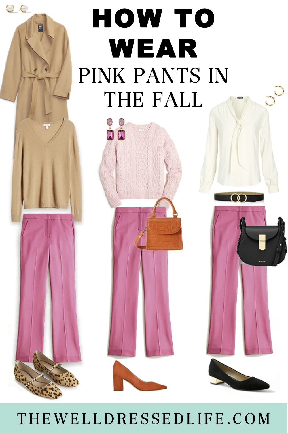 12 Ways to Wear Pink Pants – Just Posted