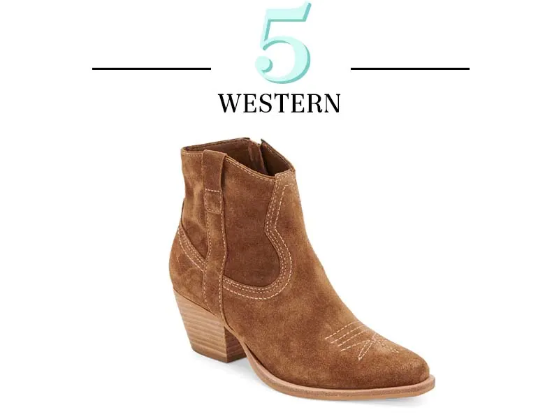 brown Western boots