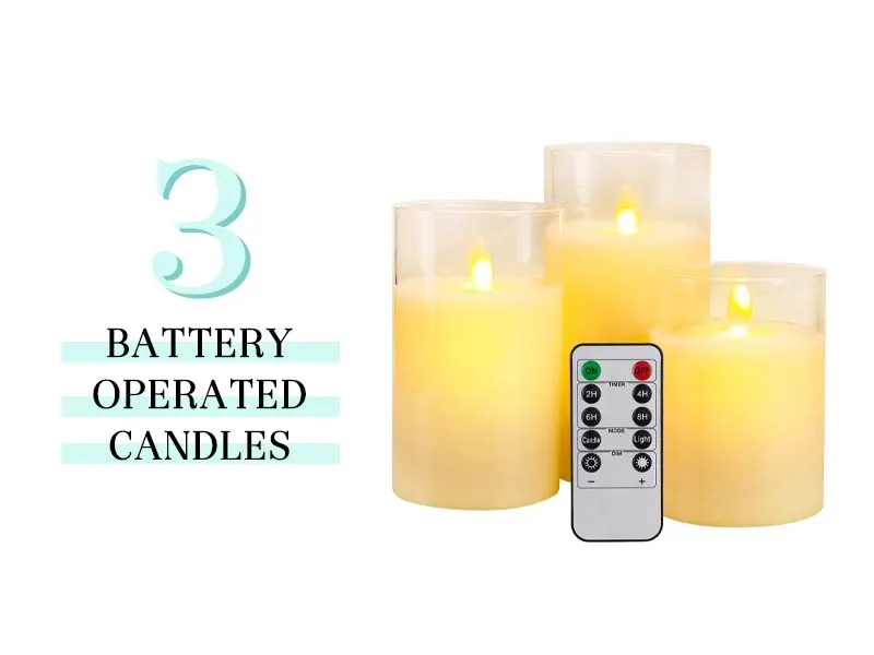 battery operated candles