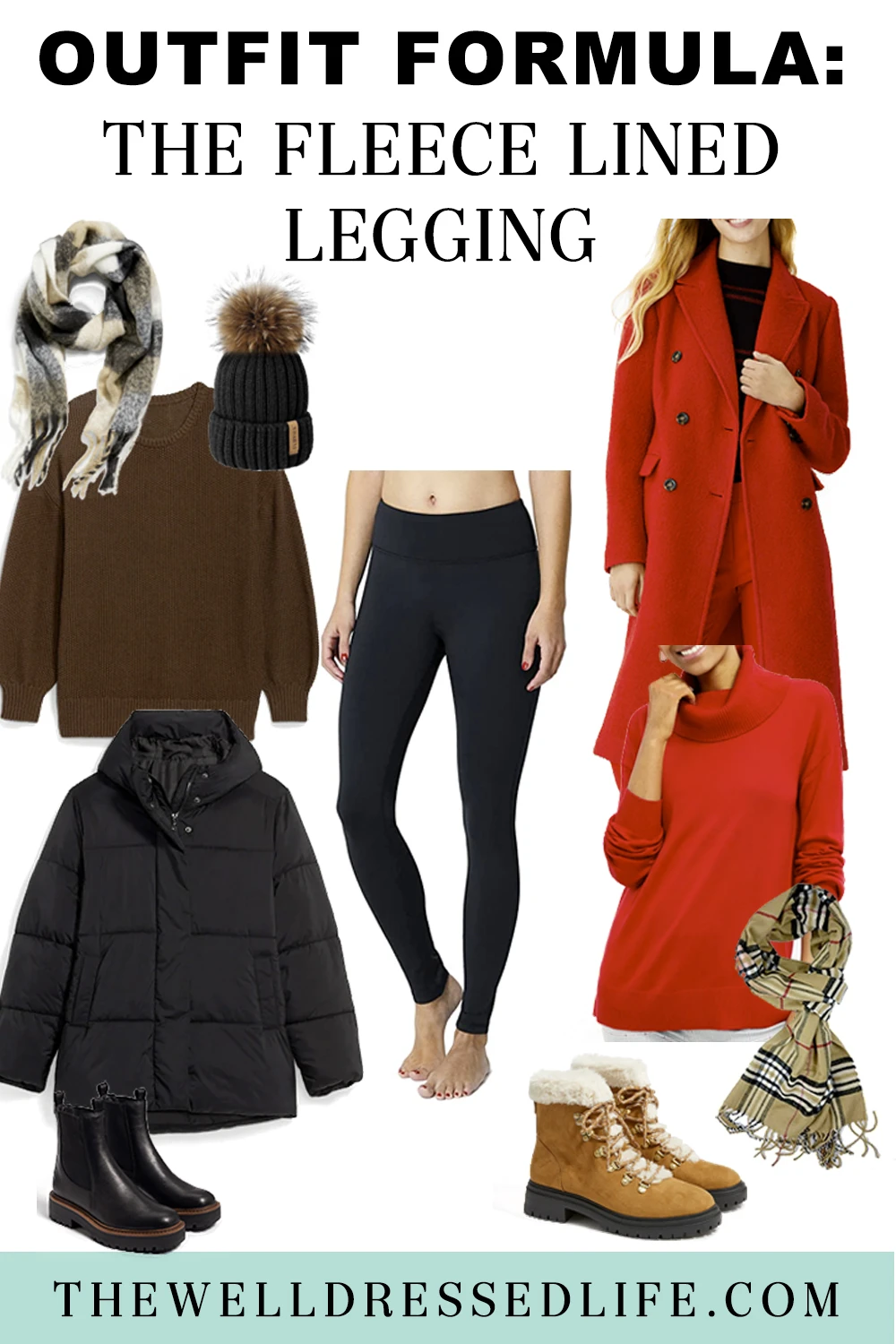 Outfit Formula: The Fleece Lined Legging