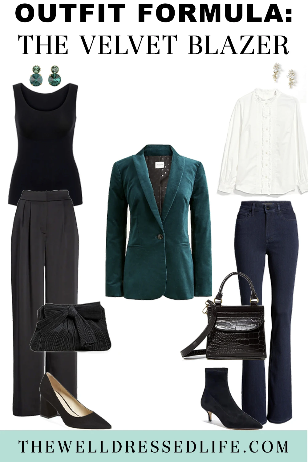 Outfit Formula: The Velvet Blazer