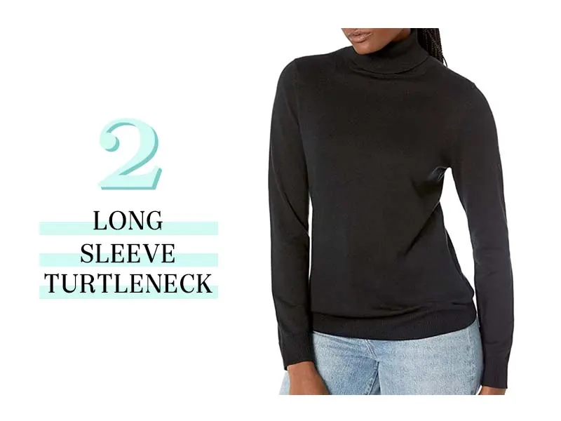 black Long Sleeve Turtleneck