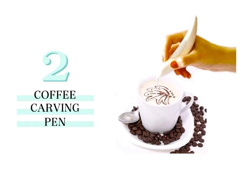 coffee carving pen