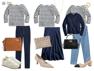 How to Wear A Striped Boatneck Top