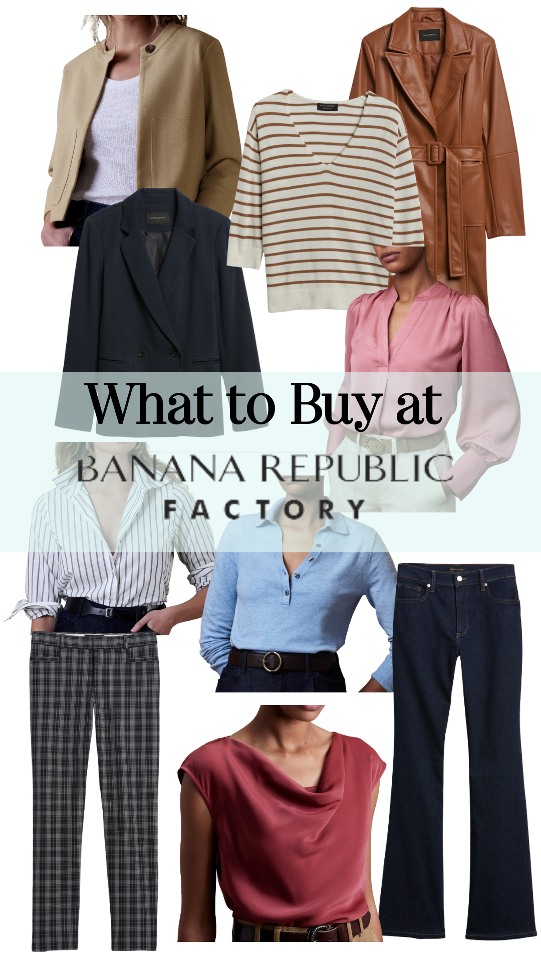 What to Buy at Banana Republic FACTORY