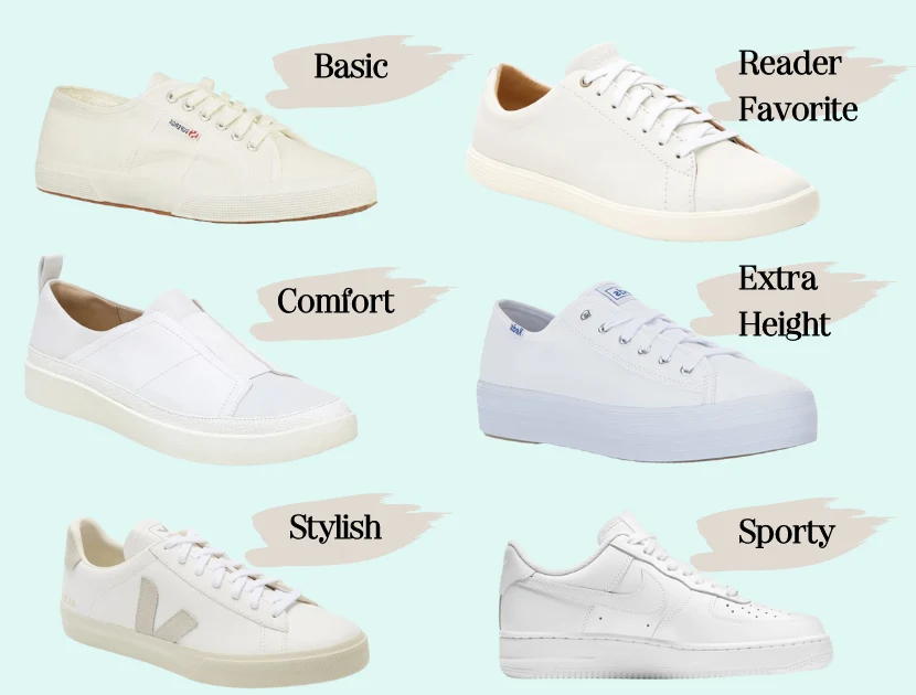 Best classic white shoes sale