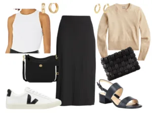 Outfit Formula: The Pull On Skirt