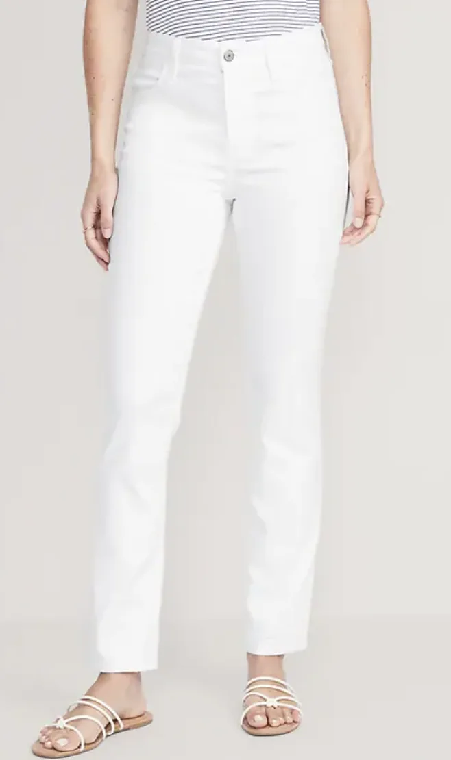 Best white jeans not see sale through