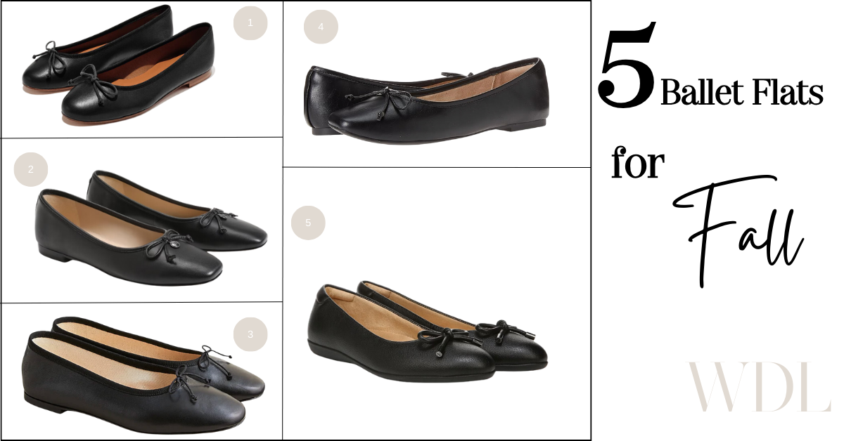 5 Ballet Flats Perfect for Fall