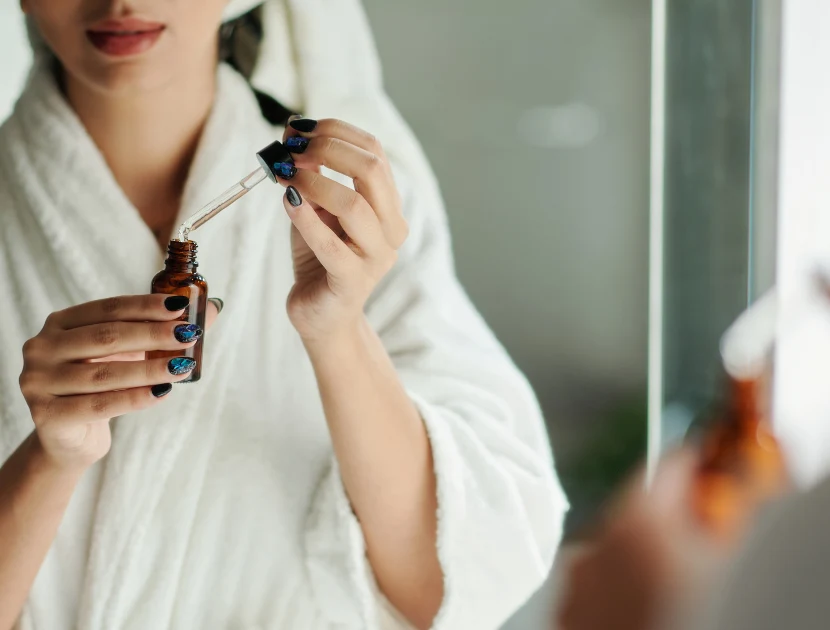 Vitamin C in morning skincare routine