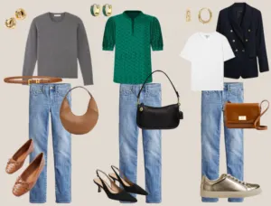 Outfit Formula: Slim Straight Leg Jean