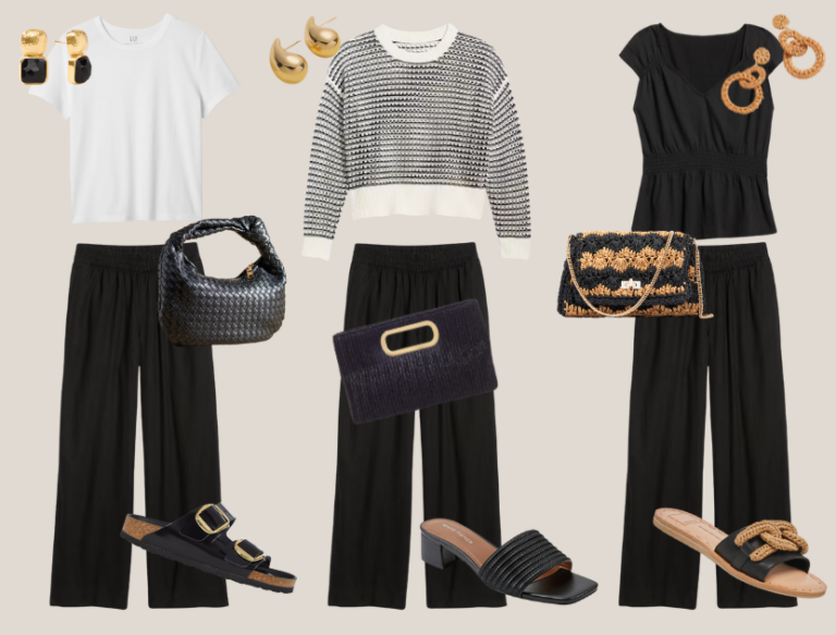 How to Wear Wide Leg Pants
